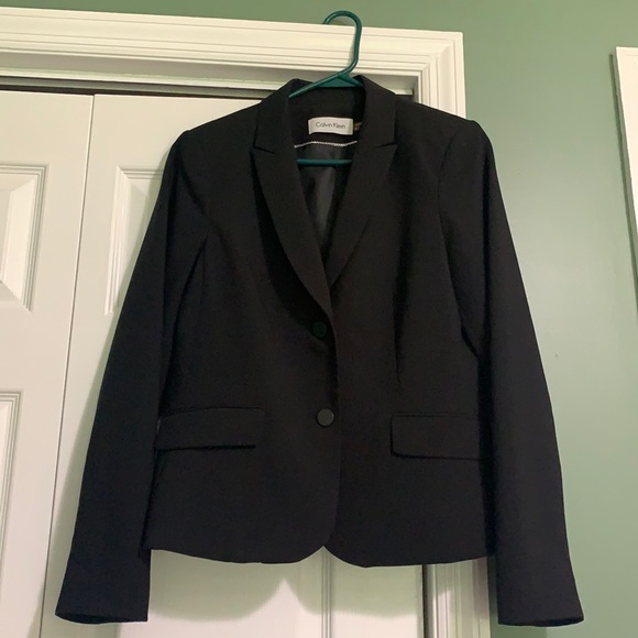 Calvin Klein Jackets & Blazers - Calvin Klein size 8 black blazer